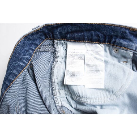 Calvin Klein Blue jeans with logo trim